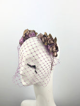 Lavender Spring Flowered Headband