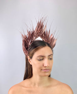 Feather Crown Rose Gold