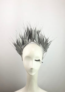 Silver Feather Crown
